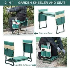Garden Kneeler And Seat With Tool Pouch