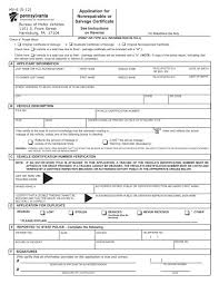 penndot form mv 6 penndot driver