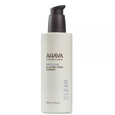 toning cleancer ahava face cleanser