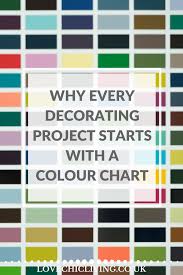 Why Every Decorating Project Starts With Colour Charts