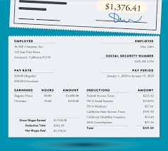 Wage Statement Pay Stub Requirements In California 2018 Guide