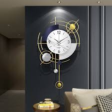 One Cat Wall Clock Modern Design