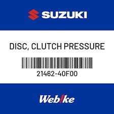 SUZUKI OEM Motorcycle parts : Disc, Clutch pressure 21462-40F00-000 [21462 -40F00-000]