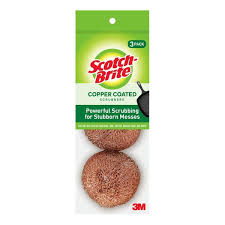 Copper Coated Scouring Pad