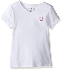 Amazon Com True Religion Girls Drape Baseball Tee Shirt