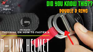 d ring helmet tutorial how to fasten