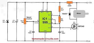 dc motor sd controller circuits