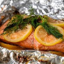 grilled salmon in foil video kevin