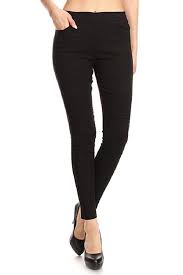 Jvini Womens Ultra Stretch Pull On Moto Pleated Jegging
