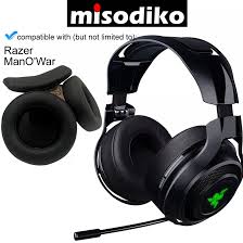 Josh reviews the razer man o' war gaming headset, and pits it against the steelseries siberia 800s. Misodiko Replacement Ear Pads Cushions Headband Kit For Gaming Headset Razer Mano War Manowar 7 1 Wireless Wired Man O War Headphones Repair Parts Earpads With Head Band Lazada Ph