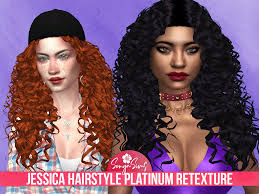 jessica platinum hair retextextured