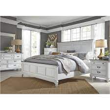 These sets are crafted to work in harmony; 417 Br13 Liberty Furniture Allyson Park Bedroom Queen Panel Bed