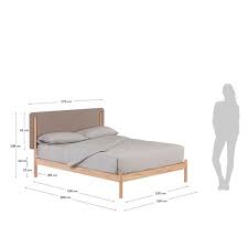 shayndel bed 150 x 190 cm kave home