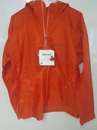 Details About Mens Marmot Ultra Light Mica Orange Jacket Rain Jacket Well Waterproof