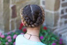 Watch the full tutorial here. Easy Fold Up Braids Back To School Hairstyles Cute Girls Hairstyles