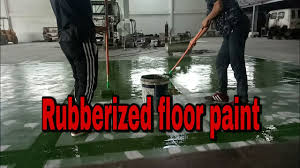 rubberized flooring paint