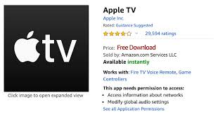 Download apple tv plus logo logo vector in svg format. How To Watch Apple Tv On Amazon Fire Tv Devices The Mac Observer