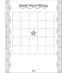 Sight Word Bingo Instructions And Template By