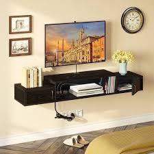 Floating Tv Shelf With Power 47