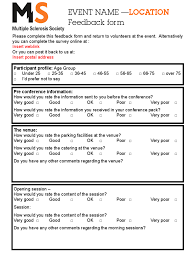Feedback Form 20 Free Templates In Pdf Word Excel Download