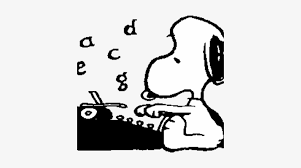 Snoopy Clipart Typing - Job Well Done Snoopy PNG Image | Transparent PNG  Free Download on SeekPNG