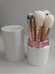 custom makeup brush holder pu leather