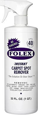 instant carpet spot remover water