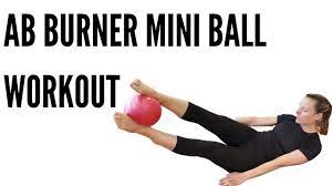 ab burner mini ball workout abs