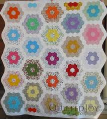 grandmother s flower garden quilt