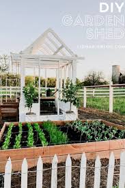 diy greenhouse garden shed liz marie