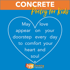 teaching concrete poetry shape poems