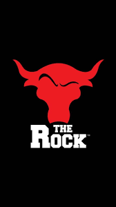 the rock logo wallpaper mobcup