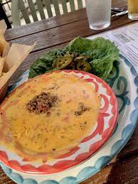 chile con queso comes with side of