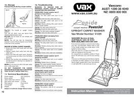 vax rapide xl easy manual pdf