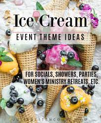 ice cream socials and events julia
