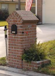 Brick Mailboxes