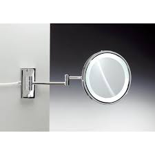 lighted makeup mirror wall mounted