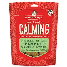 Like humans, dogs suffer from a variety of ailments, such as aching joints and anxiety, that could possibly benefit from treatment with cannabinoids. Hemp Calming Treats For Dogs Stella Chewy S