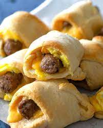 sausage and egg roll ups the who