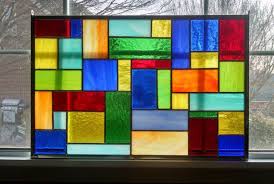 Stained Glass Window Panel Modern