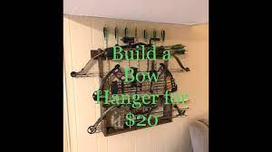 It is built using a galvanized pipe, which is a little more expensive than wood. Make A Compound Bow Rack For 20 Archery Diy Youtube