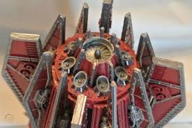 Unlike other types of drop pod, it can take off again after landing. Warhammer 40k Forgeworld Forge World Chaos Dreadclaw Drop Pod Painted 435038427
