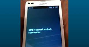 Turn on the phone with an unaccepted simcard inserted (simcard from a different network) 2. Sony Does Not Ask For The Unlock Code Unlockunit