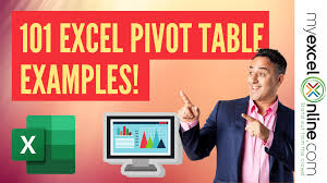 101 excel pivot tables exles