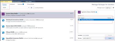 sql server database in asp net core mvc