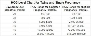 Hcg Levels Twins Definitive Guide Chart 8 Signs 6