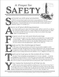 prayer for safety in the midst of