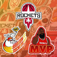 A virtual museum of sports logos, uniforms and historical items. Amazon Com Stickers Pack Houston Vinyl Rockets Aesthetic Stickers Pack Of 38 Pcs Sports Outdoors