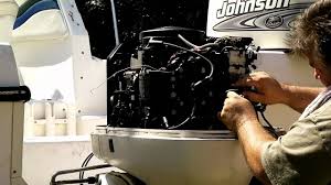How To Replacing The Powerpack On A Johnson Evinrude Outboard Motor