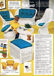 Wicker Furniture Sears 1973 Outdoor